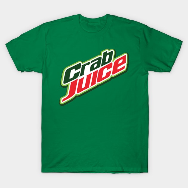 Crab Juice T-Shirt by nobullshirt
